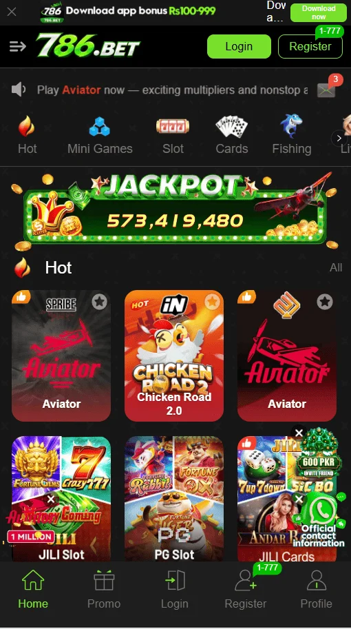 786Bet Game Screenshot