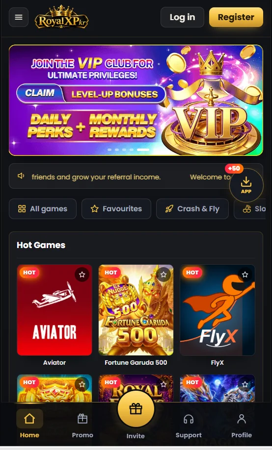 Royal X PKR Screenshot