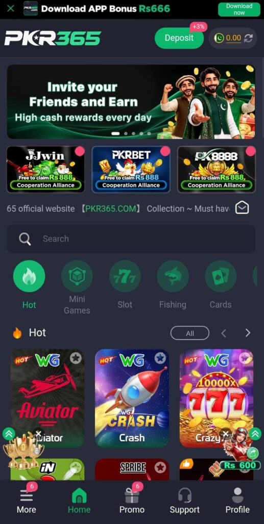 PKR365 Game Screenshot